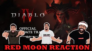 Diablo IV Official Release Date Trailer Red Moon Reactions