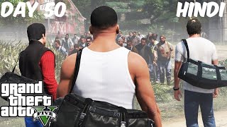 Surviving 50 DAYS in a Zombie Apocalypse DAY 7... GTA 5