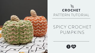 Pattern Tutorial | Spicy Crochet Pumpkins With The Crochet Crowd