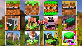 Minecraft UPDATE VS MC TRIAL 1.21 VS Craftsman UPDATED VS Crafting and Building 1.20 VS OTHER GAMES