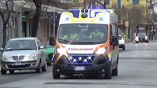 [WAIL] Ambulanza Castel Monte Onlus in emergenza - Ambulance responding code 3