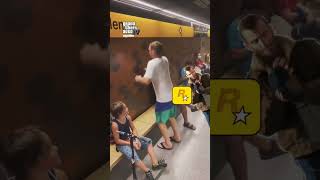 My brother, bot 🥲 #barcelona#elmetro#metro#cosplay #grandtheftauto #gta#vicecity#vibe#funny#shorts