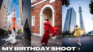 MY BIRTHDAY PHOTOSHOOT (Behind The Scenes) 📸 | Vena Roshiena