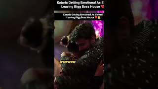 Katariya getting emotional As shiwani out of bigg Boss house 🥺🥺#biggboss #shivanikumari #bigbossott