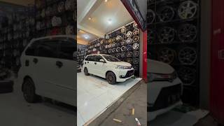 Tampilan modifikasi TOYOTA AVANZA pakai velg racing ring 16 VOLKRAYS CE28