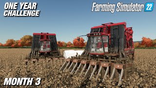 WE'RE TAKING A MASSIVE RISK! | One Year Challenge | Farming Simulator 22 - Month 3