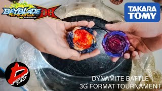 Beyblade Burst DB 3G Format Tournament | Round 1 | ベイブレードバーストDB