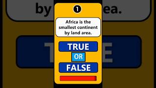 True or False Quiz Part 3 #generalknowledge #quiz #shorts