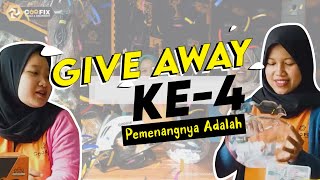 PEMENANG GIVE AWAY SEASON KE-4 COOFIX TOOLS INDONESIA