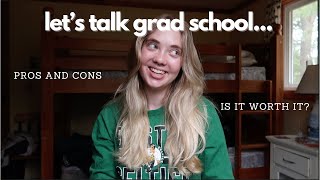 GRAD SCHOOL CHAT: my experience, pros + cons, honest chats | clark university