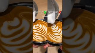 SLOW LEAF TUTORIAL #lattearttutorial #shorts