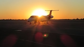 Air Namibia economy class, Maun to Windhoek Embraer ERJ135 August 2016