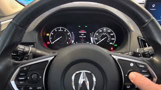 2019 & UP ACURA RDX OIL MAINTENANCE RESET