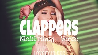 Nicki Minaj - Clappers [Verse - Lyrics]