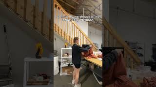 Small business warehouse opening behind the scenes vlog #boutique