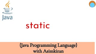 Java (L2.2.1)static