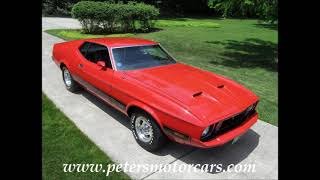 1973 Ford Mustang MACH 1 SOLD! www.petersmotorcars.com