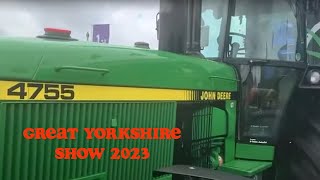 The Great Yorkshire Show, Tractors, JCB, Grassmen & Lorenzo's horsepower