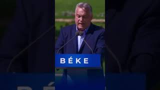 Orbán Viktor: Csak a Béke csak a Fidesz Békemenet 2024 no migration no gender no war