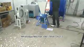 Sponge scrap crusher