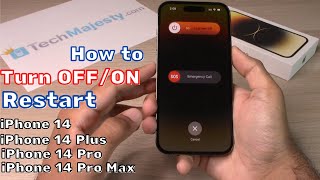 How to Turn Off/Turn On or Restart: iPhone 14 / iPhone 14 Pro / iPhone 14 Pro Max /14 Plus - 3 WAYS