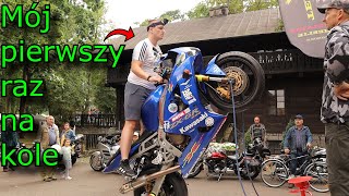 UCZĘ SIĘ JEŹDZIĆ NA JEDNYM KOLE *kawasaki zx6r*