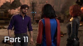 MARVEL'S AVENGERS Walkthrough Gameplay Part 11 - TO STAND ALONE (2020 FULL GAME) No Commentary