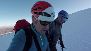 Corredor norte del Veleta, Sierra Nevada.