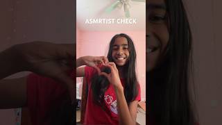 ASMRTist Check!