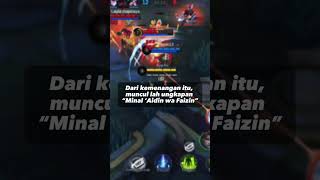 Sejarah Kalimat "Minal aidzin wal faizin" #mlbb #mobilelegend