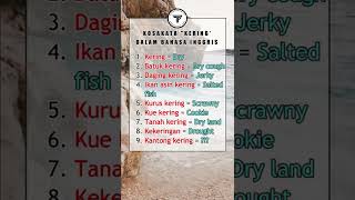 Belajar Kosakata Bahasa Inggris Sehari hari dan Artinya | Daily English Vocabulary #shorts #short