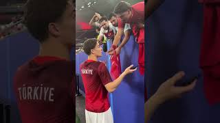 🇹🇷 Kenan Yıldız interacting with fans #CZETUR #euro2024