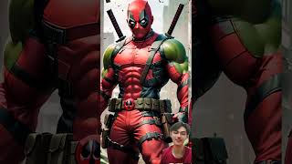 Deadpool X Hulk #short #shorts #ai #deadpool #avengers #hulk #marvel