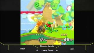 B33F(Samus) vs Xiivi(Link/Fox) Bowser Awaits 19