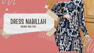 PROMO SPESIAL BELI 1 GRATIS 1 DRESS NABILLAH Cuma : 147 Rb (Dapat 2 DRESS)