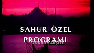 TV1 - Sahur Özel Programı Jeneriği (14.04.1990)