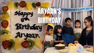 Aryaan’s  birthday