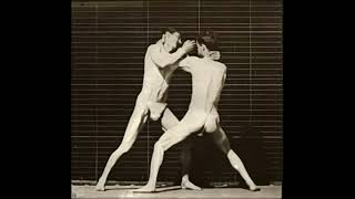 RARE Boxing Animation 1887 - "Open Hand Boxing" - Restoration Eadweard Muybridge