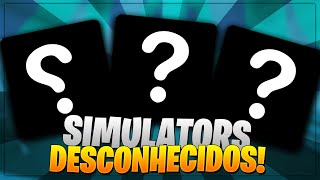 ENTREI EM SIMULATORS DESCONHECIDOS no ROBLOX!😱