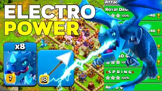 TH16 Electro Dragon: Wrecking Legend League  Attacks! Clash of Clans