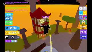 Playing NINJA LEGENDS in Roblox part 1