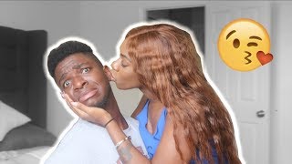 I CAN'T STOP KISSING YOU PRANK!