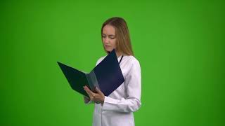 Doctor Green Screen footage free  Make your video!