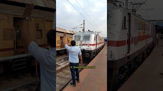 Assistant Loco Pilot Checks  Loco Motive Before Taking Charge 😍 #travelwitharavind#youtubeshorts