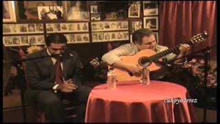 Canta; Manuel de La Fragua Guitarra; Fernando Moreno Tientos Tan