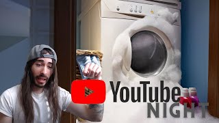 Washing Machine Destruction - MoistCr1TiKaL YouTube Night