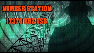 17378 khz usb number station