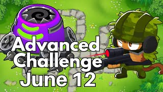 BTD6 Advanced Challenge || Stop The MOAB || June 12, 2024