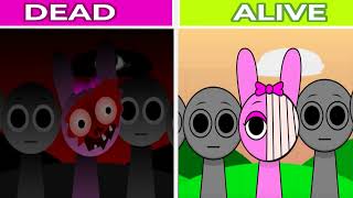 Incredibox Sprunki DEAD Versions Vs ALIVE Sprunki Versions