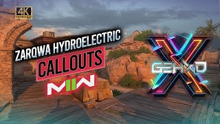 Modern Warfare II | Map Callouts Zarqwa Hydroelectric كود 19 |  كول أوت ماب